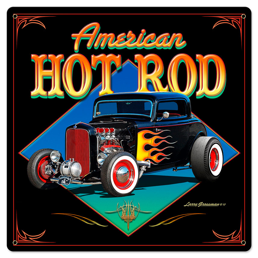 American Hot Rod '32 24 x 24