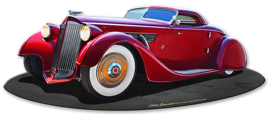 Packard Kustom Vintage Style Metal Sign 18 x 7