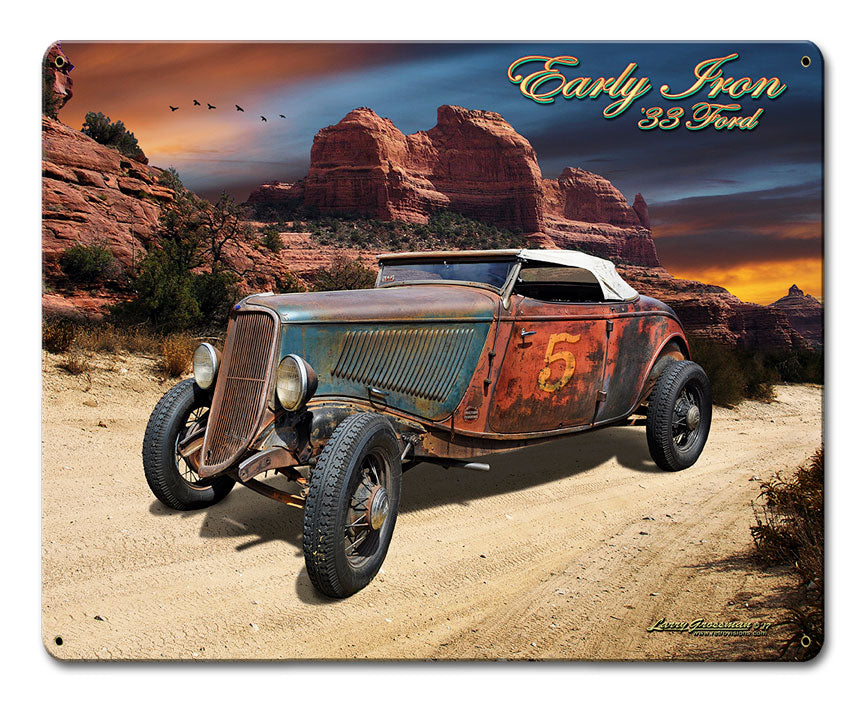 33 Ford Early Iron 15 x 12