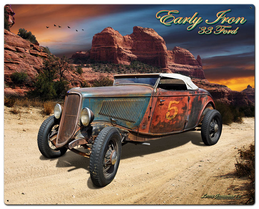 33 Ford Early Iron 30 x 24