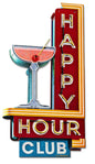Happy Hour Club 9 x 17