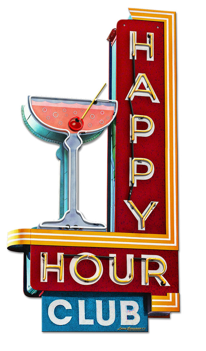 Happy Hour Club 14 x 27