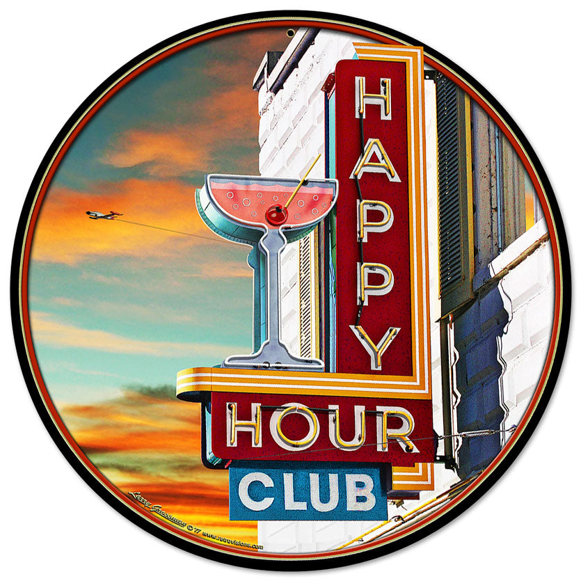 Happy Hour Club 14 x 14