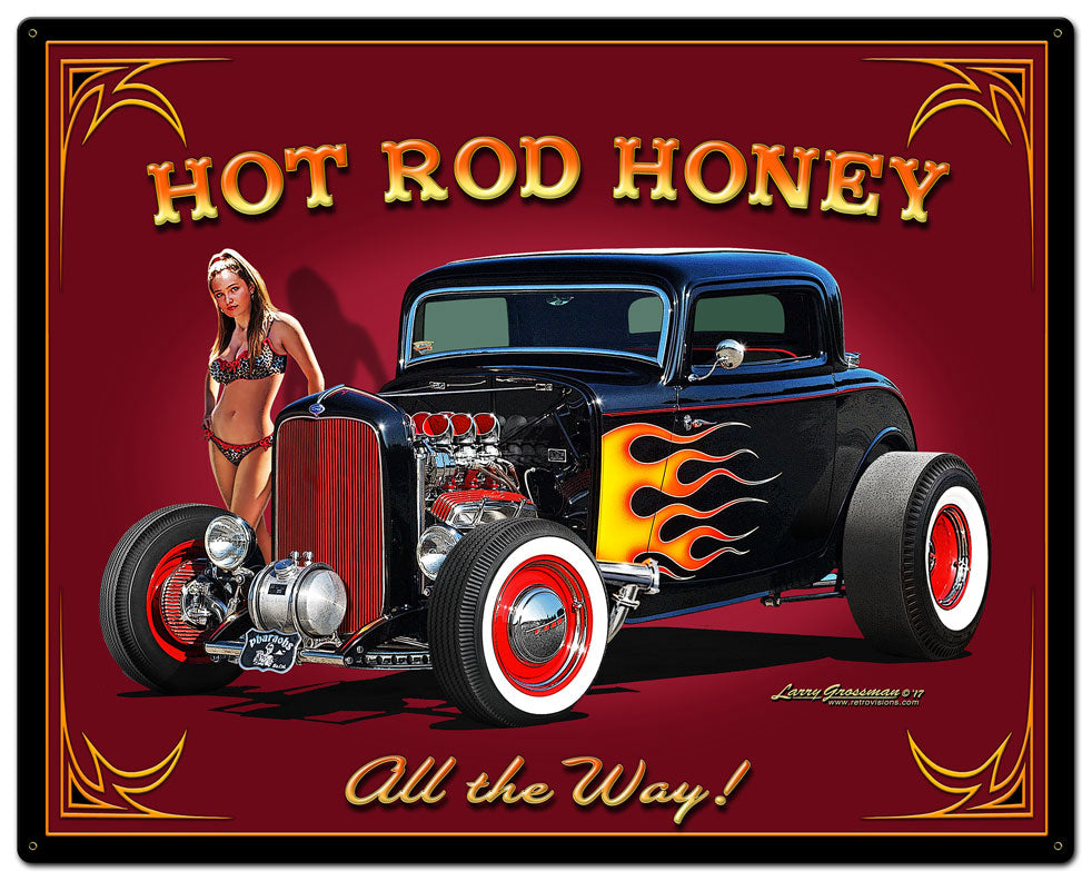Hot Rod Honey 24 x 30