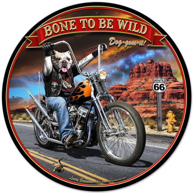 Bone To Be Wild 28 x 28
