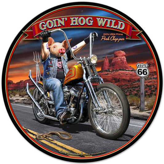 Goin' Hog Wild 28x28