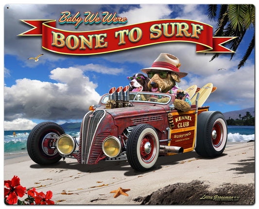 Bone To Surf 24 x 30
