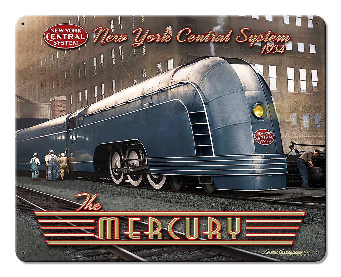 NY Central Mercury 12x15