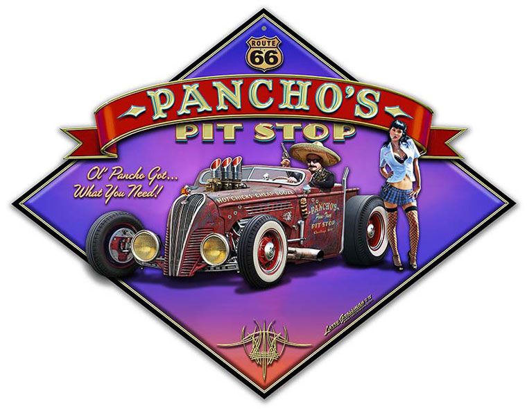 Pancho'S Rt 66 20 x 16
