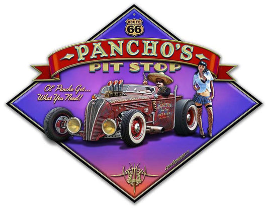 Pancho'S Rt 66 20 x 16