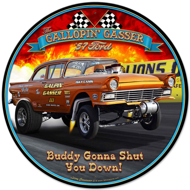 Gallopin' Gasser 28x28