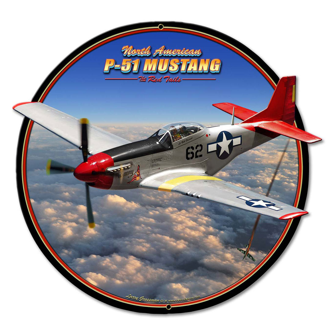 P-51 Mustang 18x17