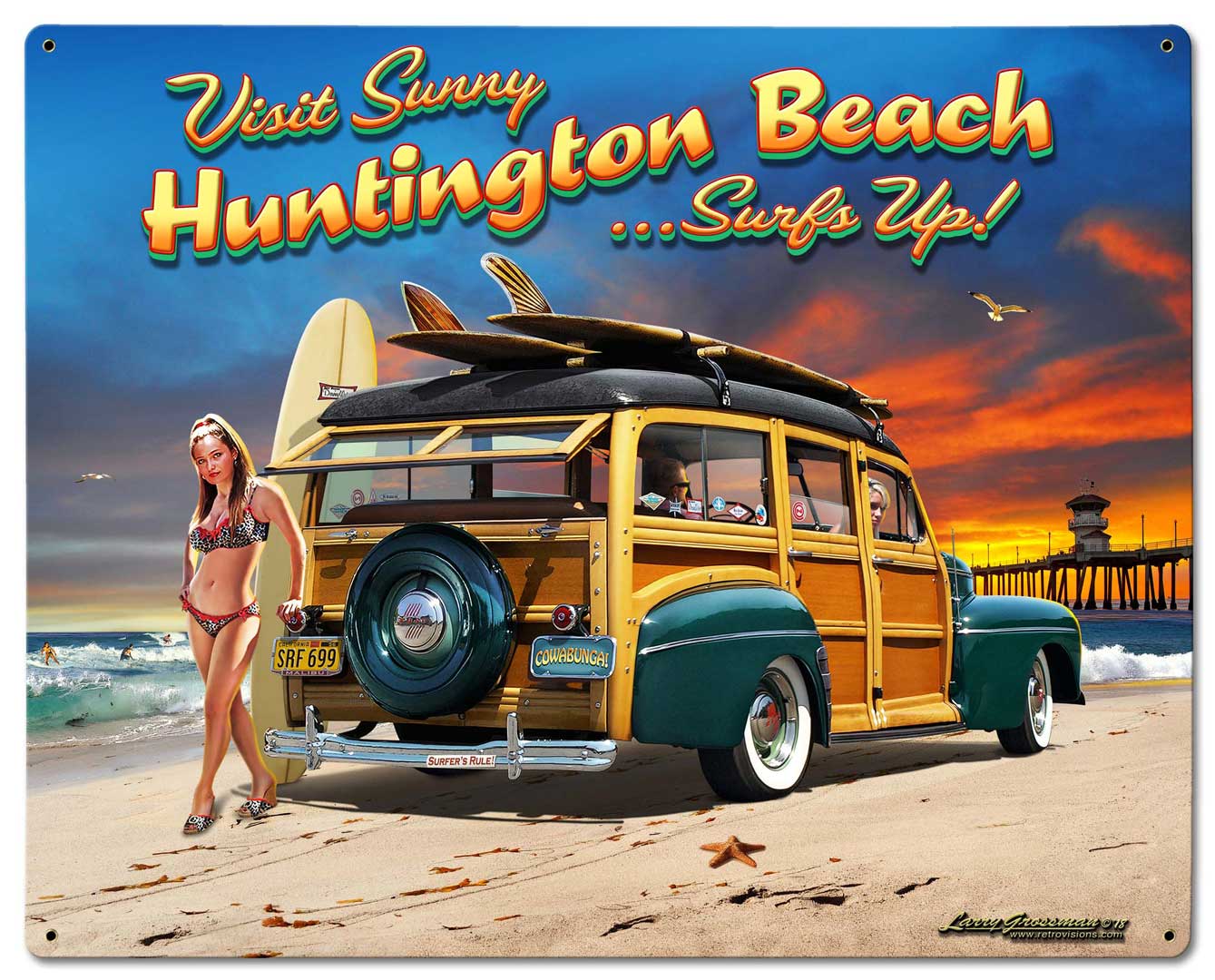 Huntington Beach 30x24
