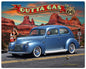 1939 Rod Sedan Rt 66 30x24