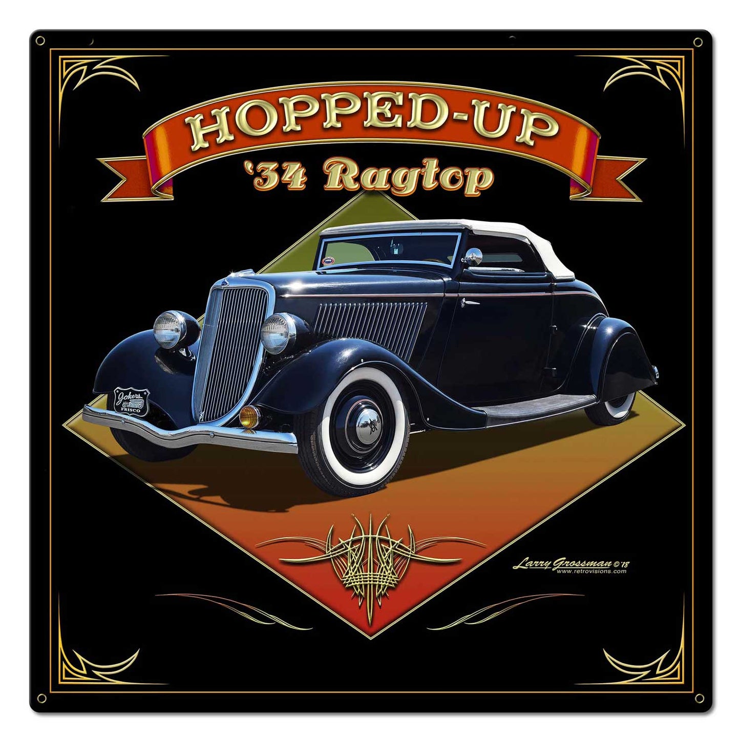 1934 Ragtop Rod 24x24