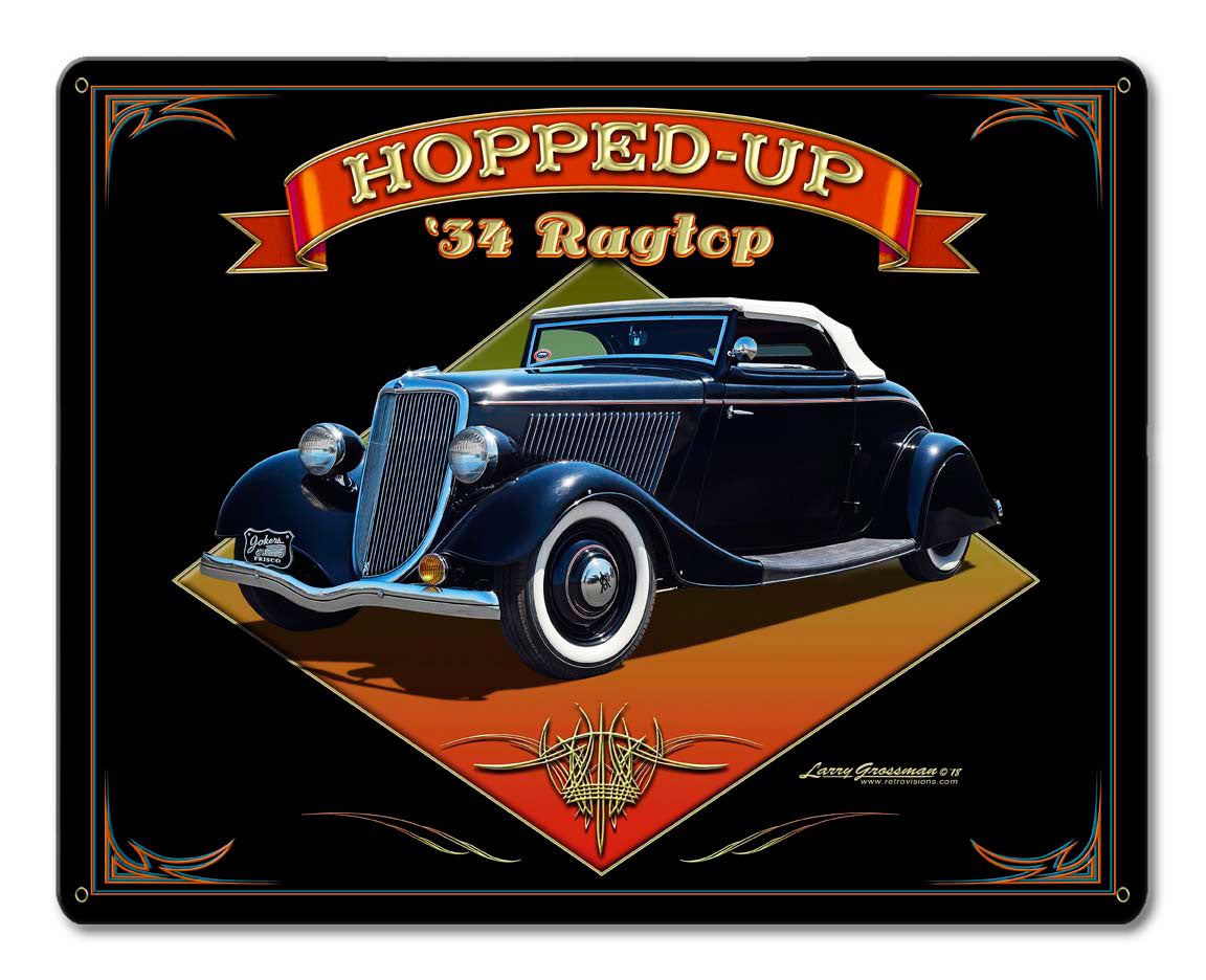 1934 Ragtop Rod 15 x 12