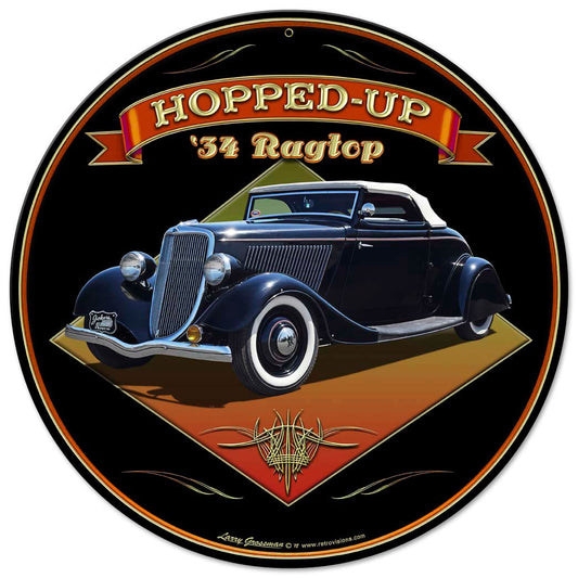 1934 Ragtop Rod 14 x 14