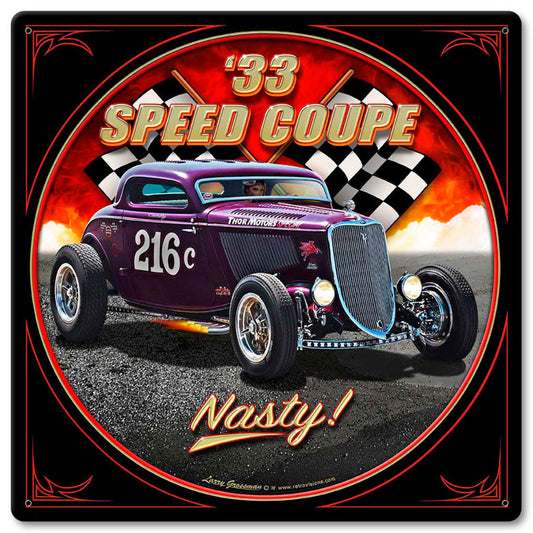 1933 Speed Coupe 12 x 12