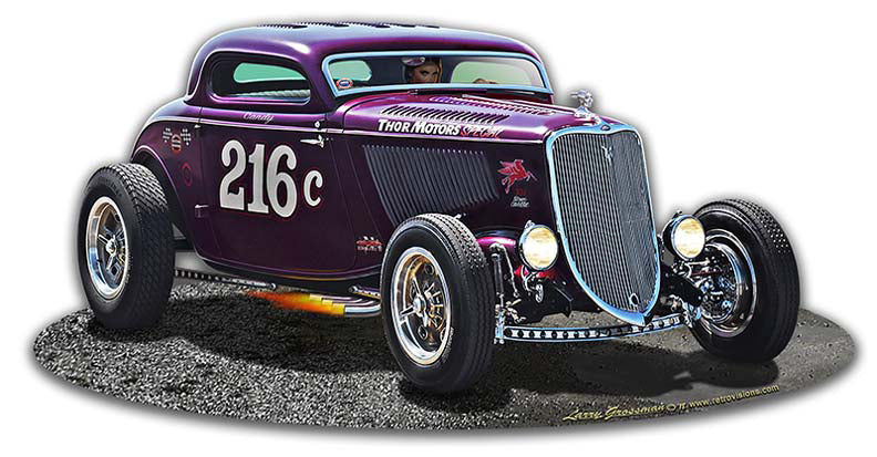 1933 Speed Coupe 18 x 9