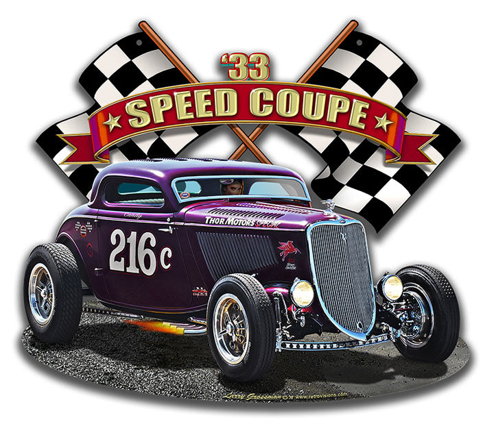 1933 Speed Coupe 16x14