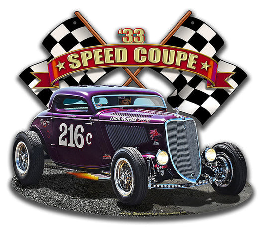 1933 Speed Coupe 16 x 14