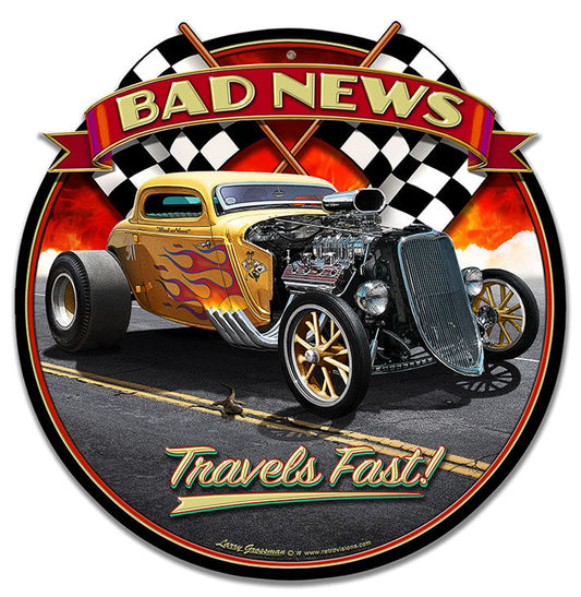 1933 Bad News 18 x 18