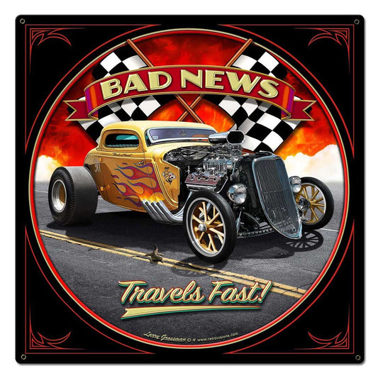1933 Bad News 24x24
