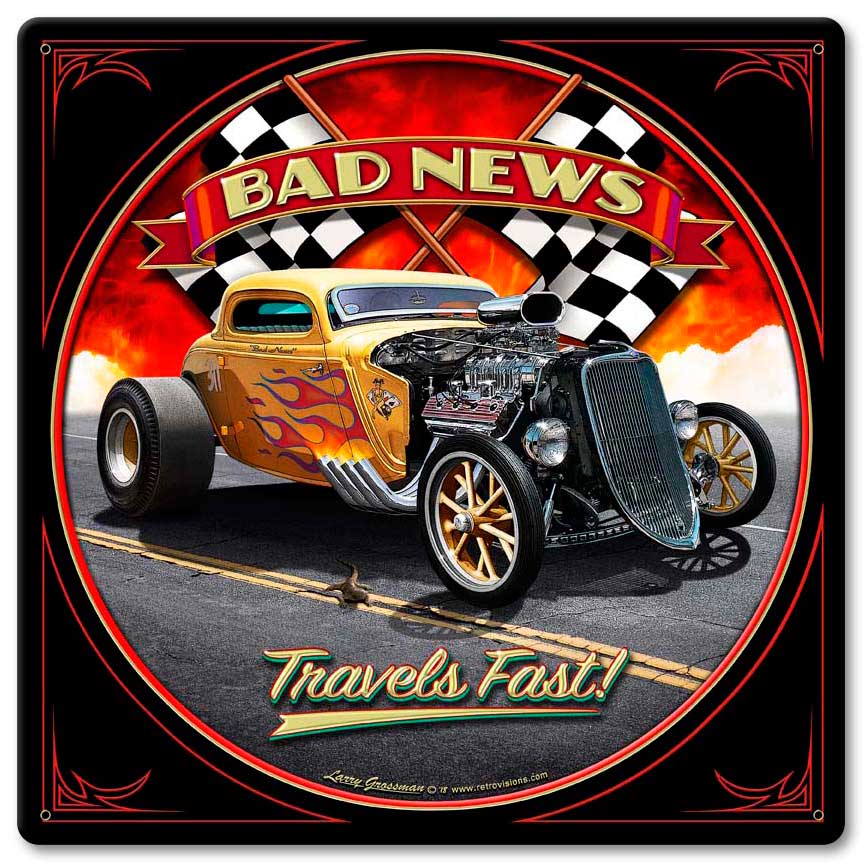 1933 Bad News 12x12