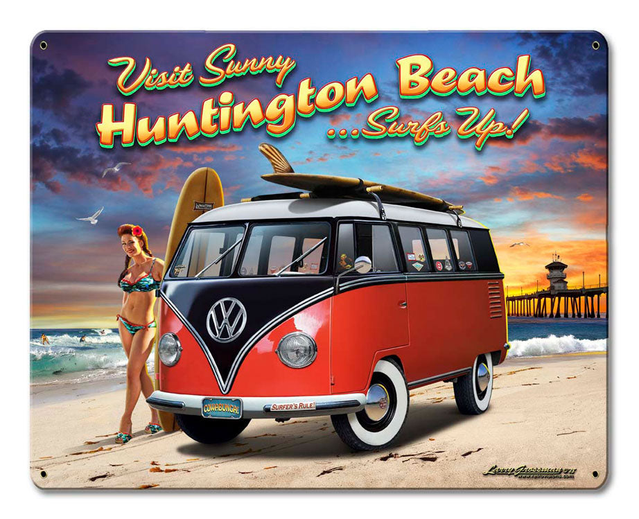 Huntington Beach Vw 15 x 12