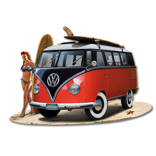 Huntington Beach Vw 18 x 15
