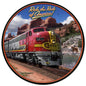 Ride The Rails Of America 28 x 28