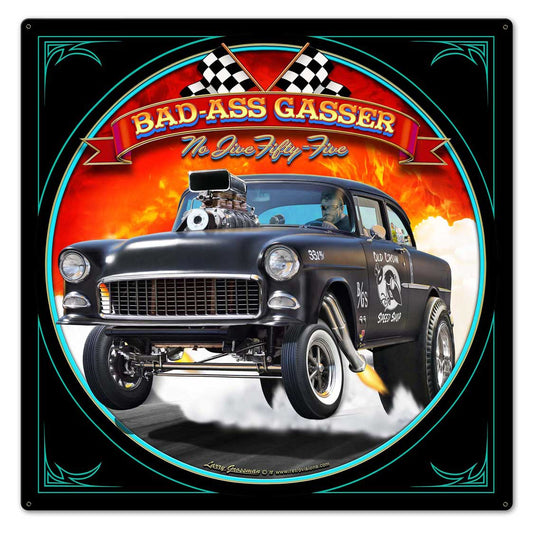 1955 Bad-Ass Gasser 24x24