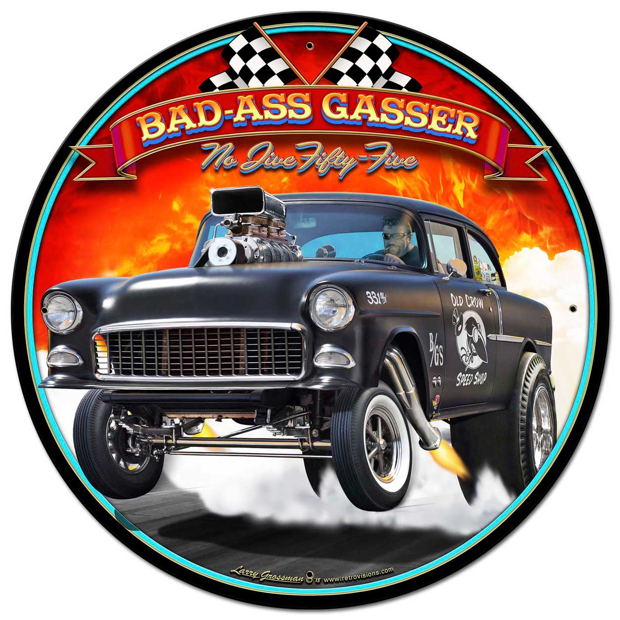 1955 Bad-Ass Gasser 28x28