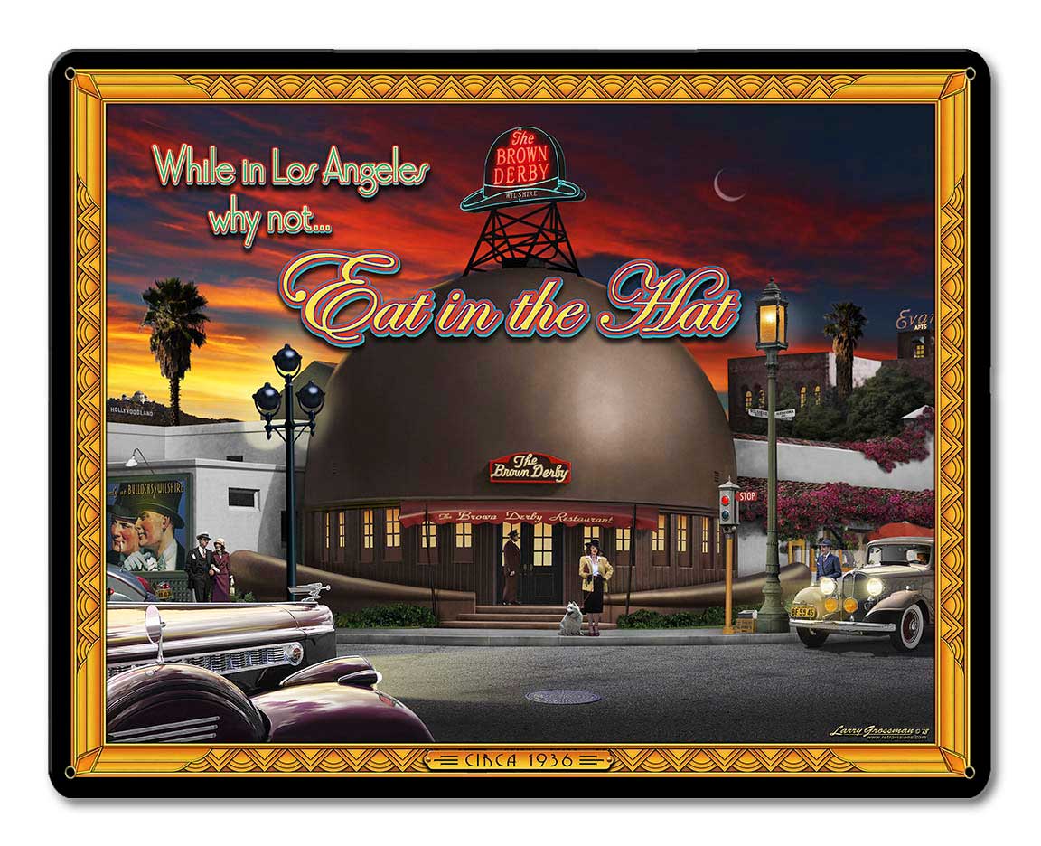 Brown Derby 15x12
