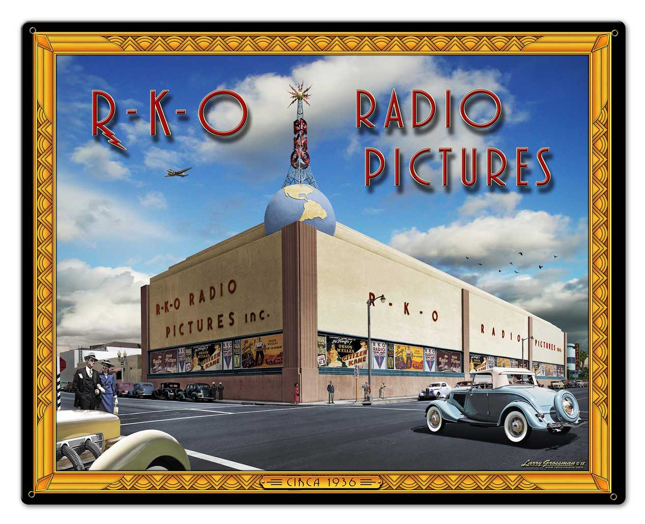 RKO Studios 30x24