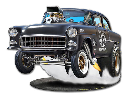 1955 Chevy Gasser 18 x 14
