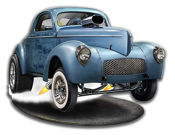 1941 SWC Willys Gasser 18x14