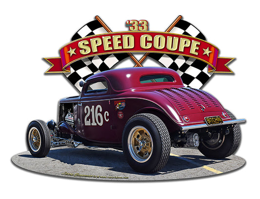 1933 Speed Coupe 18 x 13