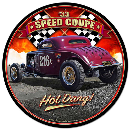 1933 Speed Coupe 28inch Round 28x28