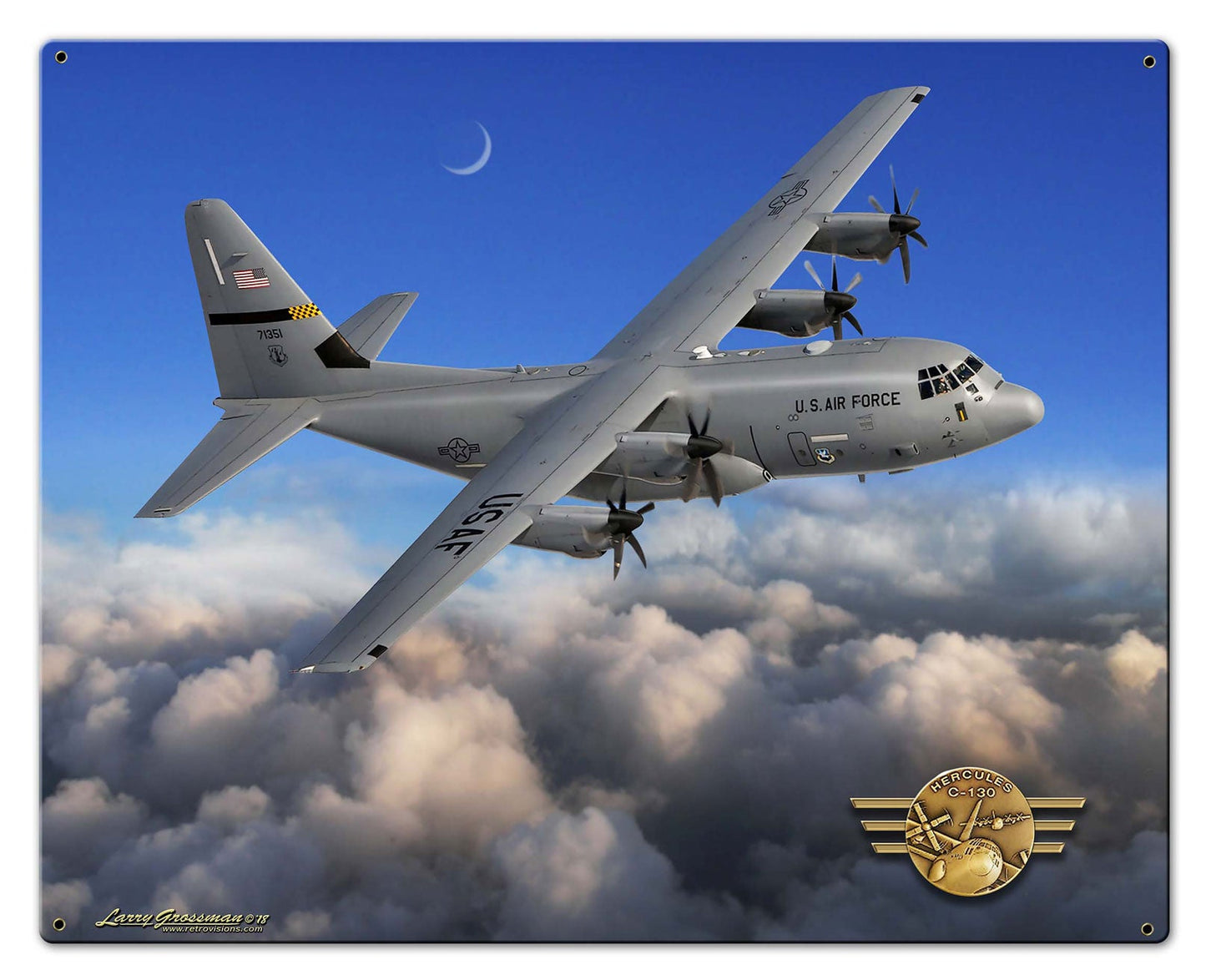 C-130 Hercules 30 x 24