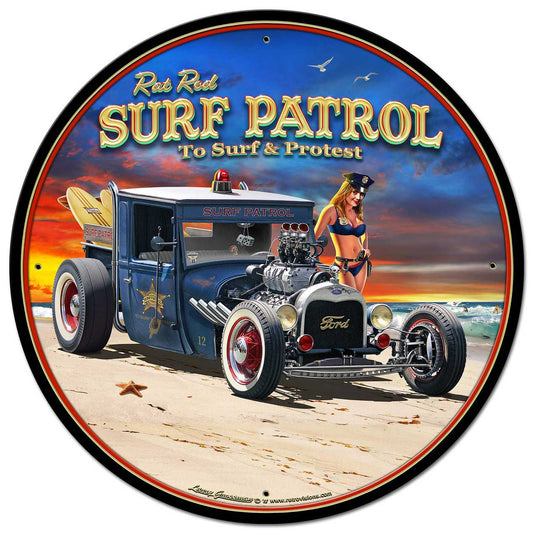 1929 Rat Rod Surf Patrol 28 x 28