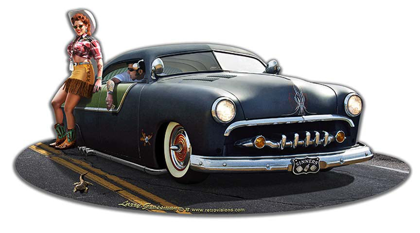 1951 Led Sled 18 x 10