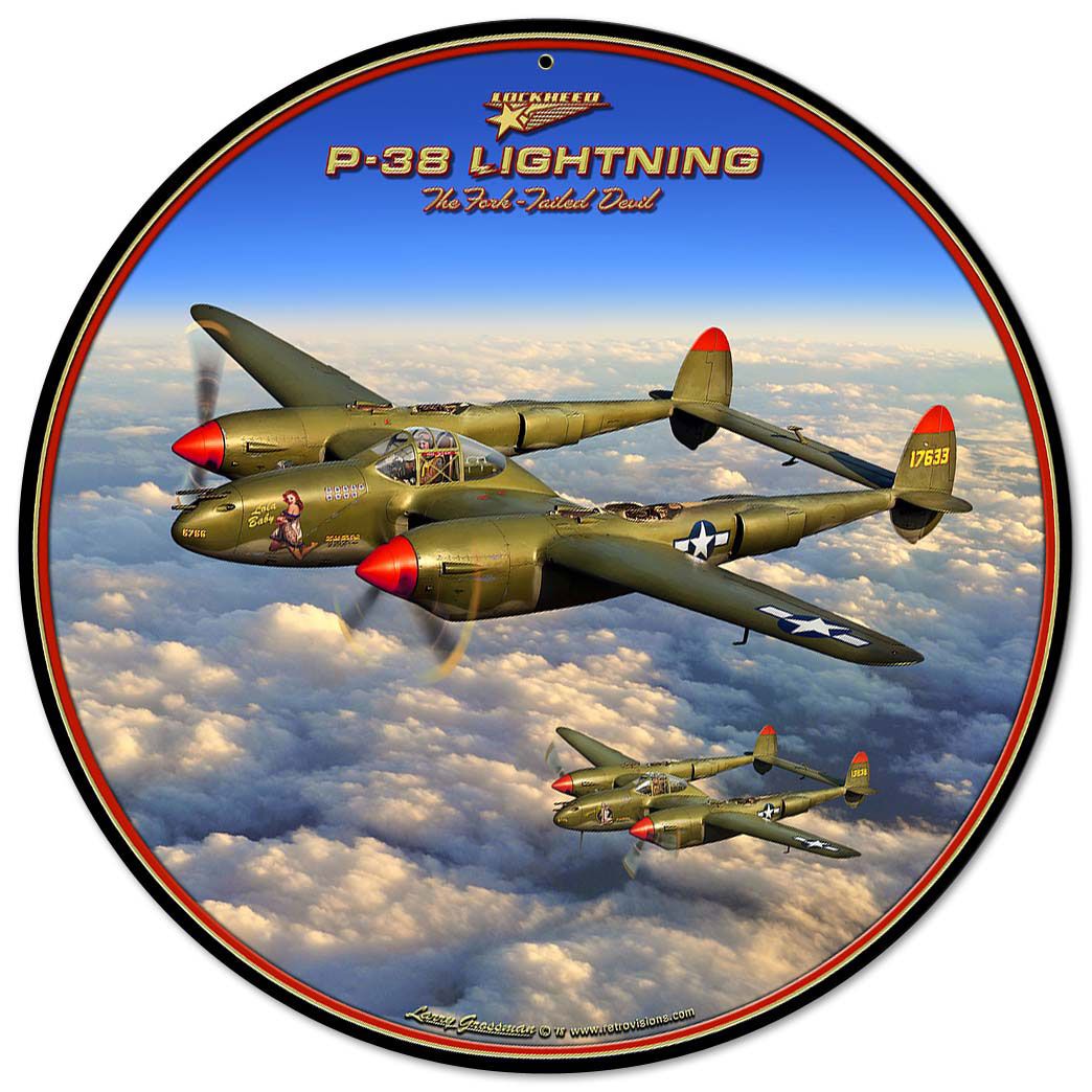 P-38 Lightning 14x14