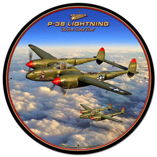 P-38 Lightning 28x28