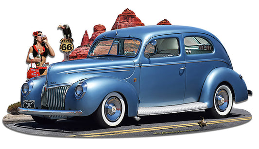 1939 Rod Sedan 18x10