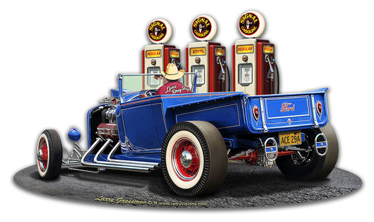 1929 Pick-up Fill-up 18x10