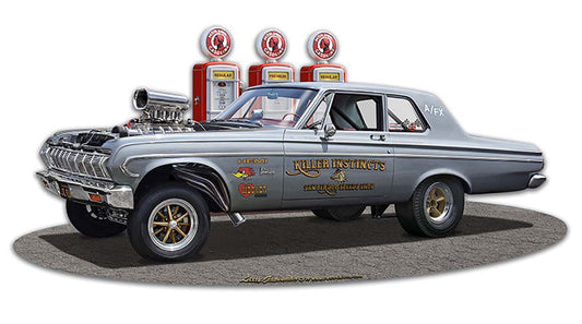 1964 Plymouth Gasser 18x9