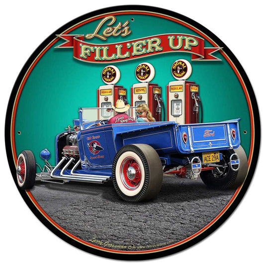 1929 Rod Pickup Fillup 28 x 28