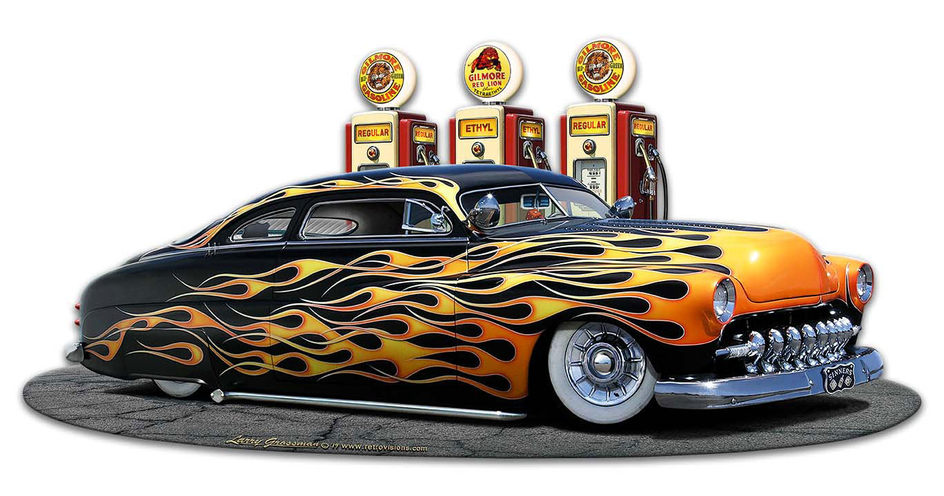 1949 Merc Kustom Fill-Up Ng 18 x 9