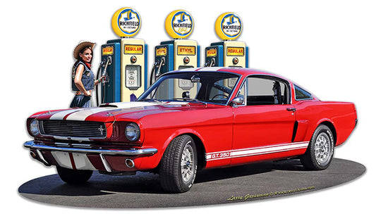 1966 Mustang Gt 350 Fill-Up Wg 18 x 11
